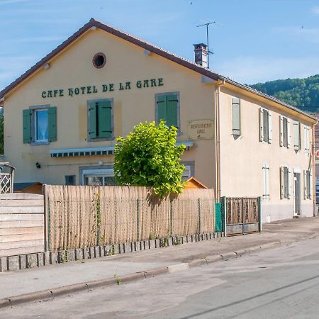 Cafe Hotel De La Gare Champagnole Bagian luar foto